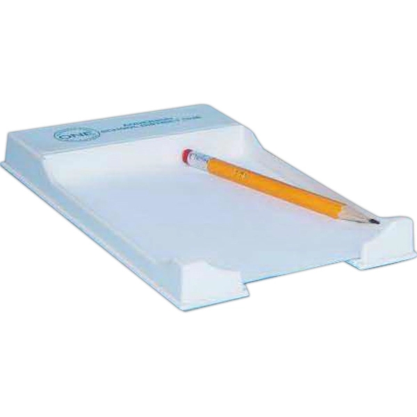 Memo paper holder, it holds the paper your message holds their... from ASI 78700 Plastique Unique Inc