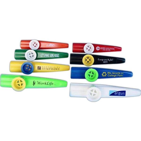 Kazoo; a colorful noisemaker that is our best seller, 7/8" x... from ASI 78700 Plastique Unique Inc