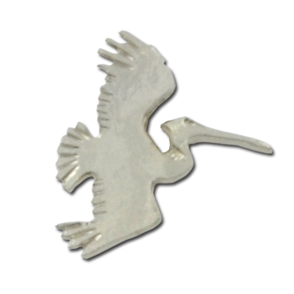 Pelican in flight lapel pin. Blank.... from ASI 96235 Wehr Industries Inc