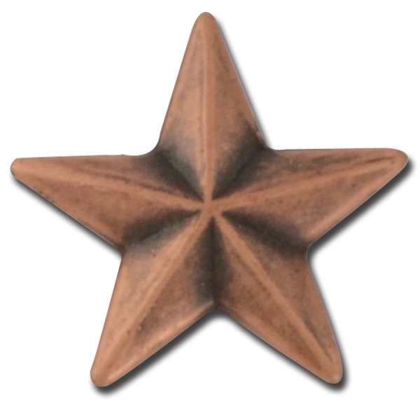 Five point beveled star lapel pin. Blank.... from ASI 96235 Wehr Industries Inc