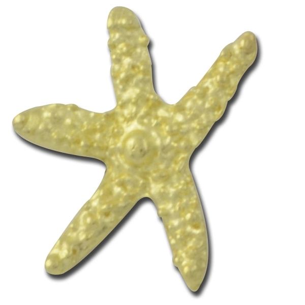 Small star fish lapel pin. Blank.... from ASI 96235 Wehr Industries Inc