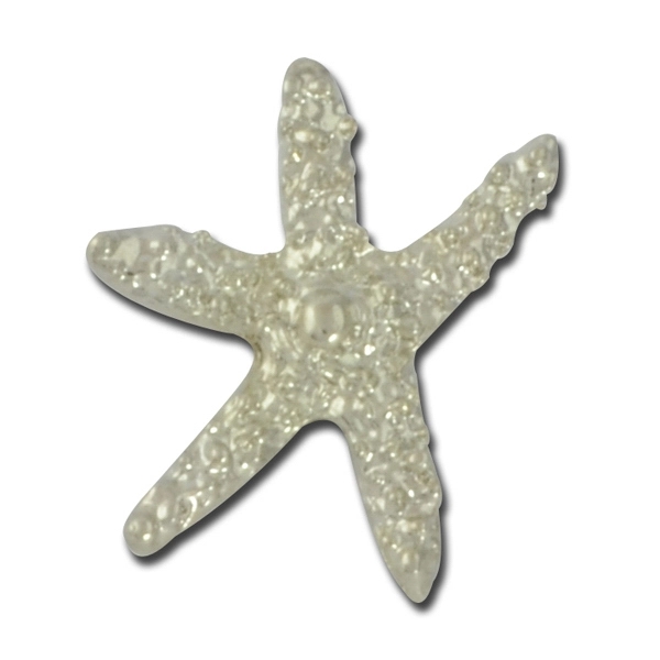 Small star fish lapel pin. Blank.... from ASI 96235 Wehr Industries Inc