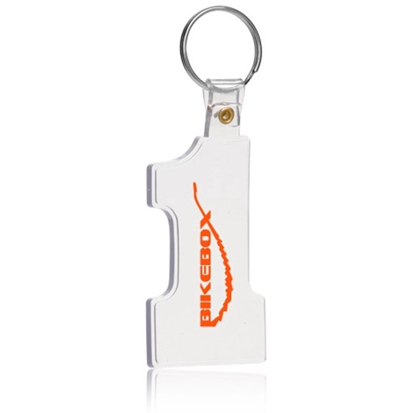 Number 1 Soft Keychains.... from ASI 39552 BEL Promo