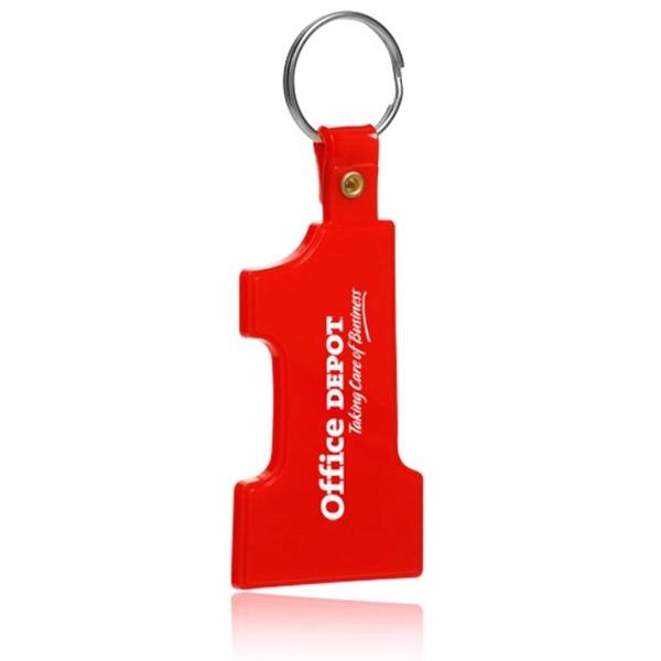 Number 1 Soft Keychains.... from ASI 39552 BEL Promo