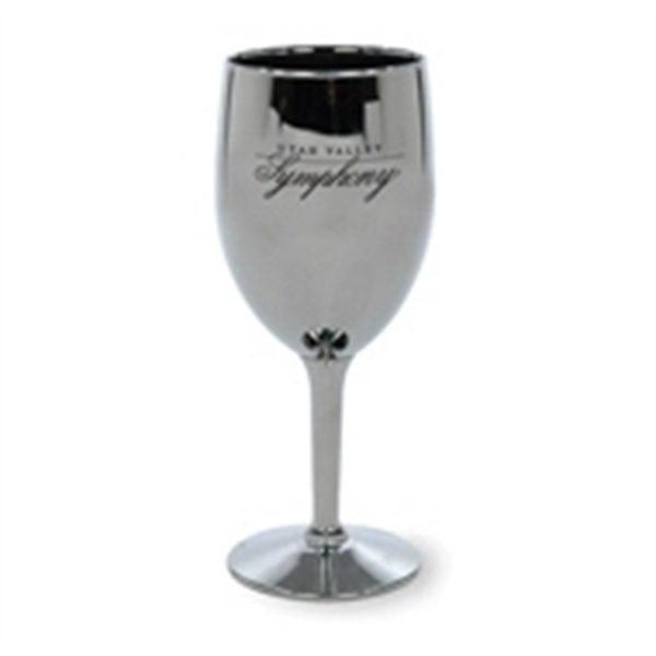 Wine or beer glass, 8 oz. with lusterware finish.... from ASI 92133 777 Promotional Products Inc