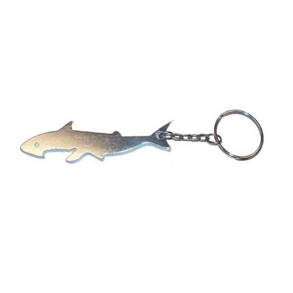 Shark shape key chain, silver.... from ASI 74585 Nu Promo International / Nu Promo Line