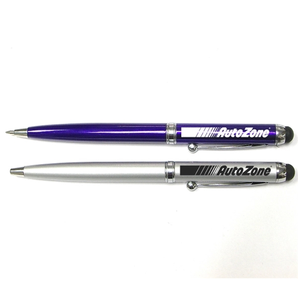 Twist action pen with stylus... from ASI 74585 Nu Promo International / Nu Promo Line