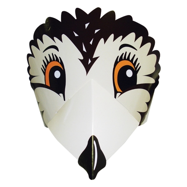 Owl headband made from 14 pt., high density, white poster board.... from ASI 67620 Lion Circle Corp / Lion/Circle