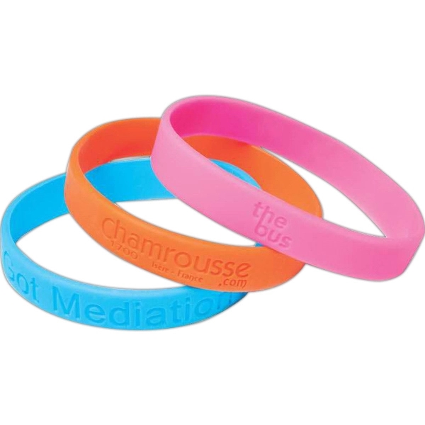 Silicone wristband... from ASI 68707 Marathon Mfg & Supply Co.