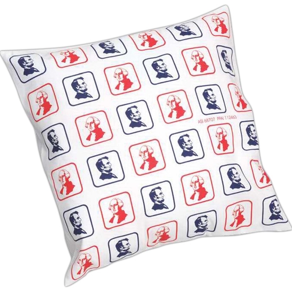 Pillowcase in poly cotton with a tuck flap, 12" x 12"... from ASI 68707 Marathon Mfg & Supply Co.