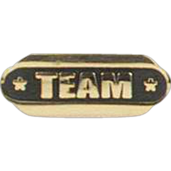 Stock die struck lapel pin with butterfly clutch. Blank.... from ASI 93235 Valley Casting Inc