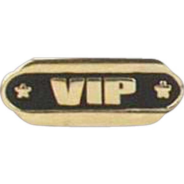 Stock die struck lapel pin with butterfly clutch. Blank.... from ASI 93235 Valley Casting Inc