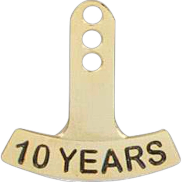 Stock die struck pendulum lapel pin with butterfly clutch. Blank.... from ASI 93235 Valley Casting Inc