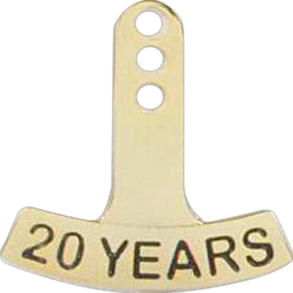 Stock die struck pendulum lapel pin with butterfly clutch. Blank.... from ASI 93235 Valley Casting Inc