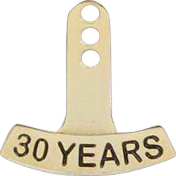 Stock die struck pendulum lapel pin with butterfly clutch. Blank.... from ASI 93235 Valley Casting Inc