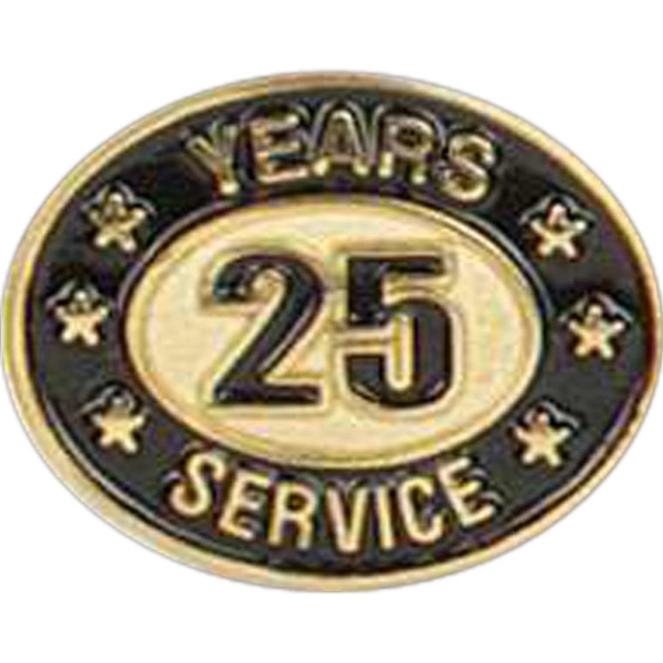 Years of service die struck lapel pin with butterfly clutch. Blank.... from ASI 93235 Valley Casting Inc