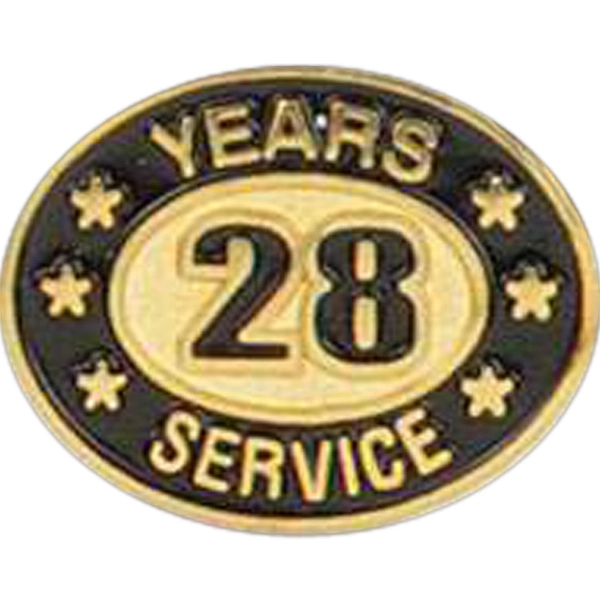 Years of service die struck lapel pin with butterfly clutch. Blank.... from ASI 93235 Valley Casting Inc