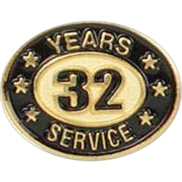 Years of service die struck lapel pin with butterfly clutch. Blank.... from ASI 93235 Valley Casting Inc