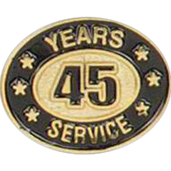 Years of service die struck lapel pin with butterfly clutch. Blank.... from ASI 93235 Valley Casting Inc