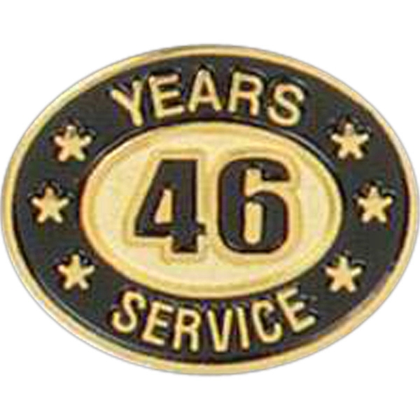 Years of service die struck lapel pin with butterfly clutch. Blank.... from ASI 93235 Valley Casting Inc