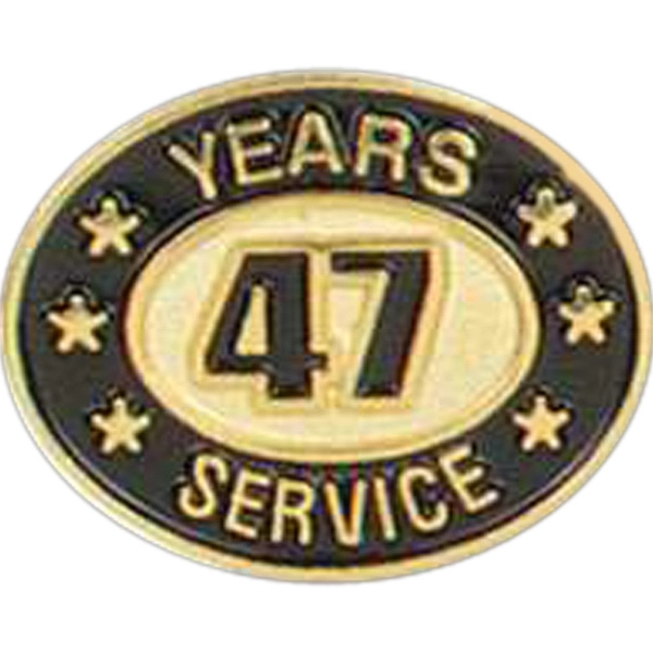 Years of service die struck lapel pin with butterfly clutch. Blank.... from ASI 93235 Valley Casting Inc