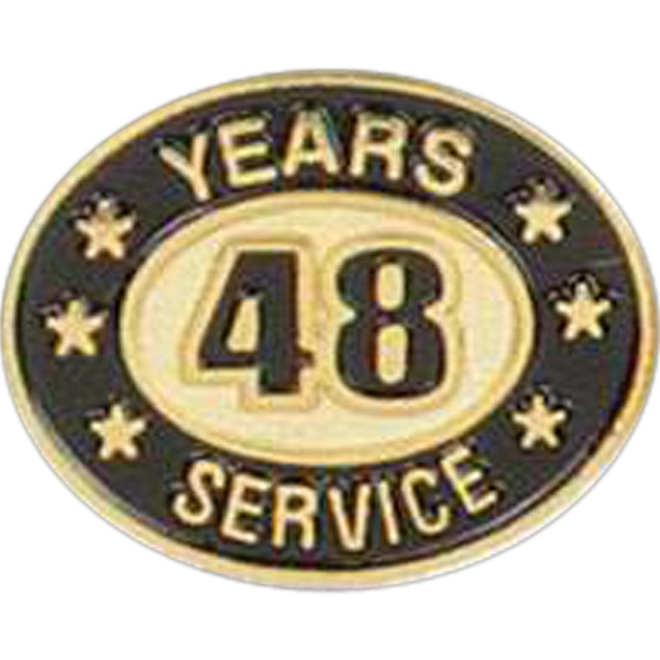 Years of service die struck lapel pin with butterfly clutch. Blank.... from ASI 93235 Valley Casting Inc