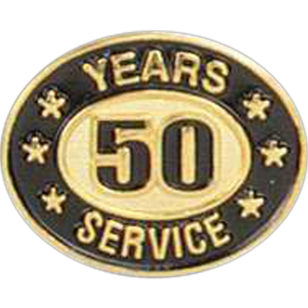 Years of service die struck lapel pin with butterfly clutch. Blank.... from ASI 93235 Valley Casting Inc