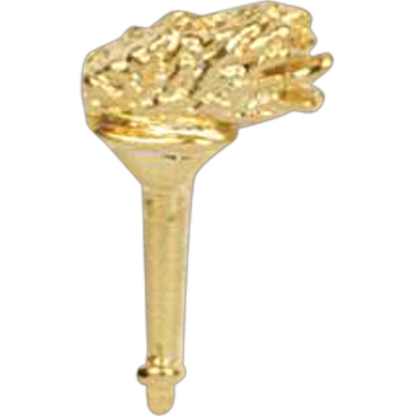Stock cast lapel pin with butterfly clutch. Blank product.... from ASI 93235 Valley Casting Inc