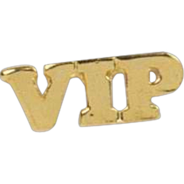 Stock cast word shape lapel pins with butterfly clutch. Blank.... from ASI 93235 Valley Casting Inc