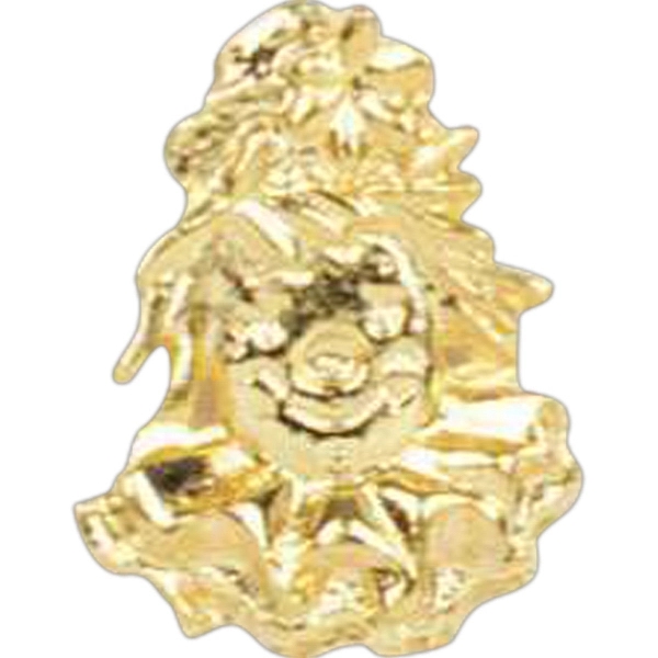 Stock cast lapel pin with butterfly clutch. Blank product.... from ASI 93235 Valley Casting Inc