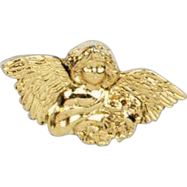 Stock cast lapel pin with butterfly clutch. Blank product.... from ASI 93235 Valley Casting Inc