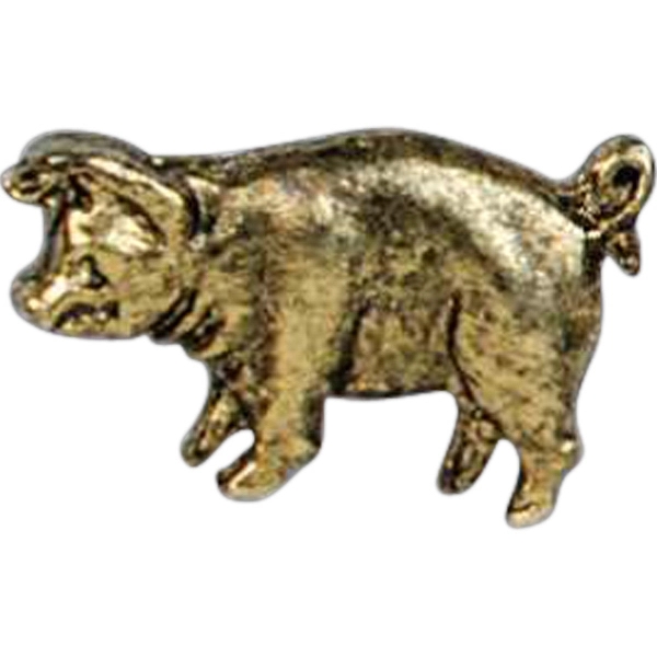 Stock cast lapel pin with butterfly clutch. Blank product.... from ASI 93235 Valley Casting Inc