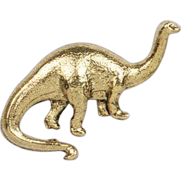 Stock cast brontosaurus shape lapel pin with butterfly clutch. Blank.... from ASI 93235 Valley Casting Inc