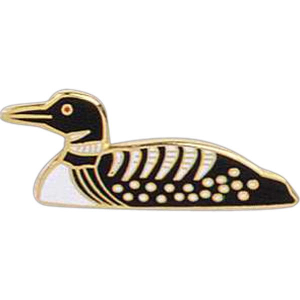 Stock cast bird shape lapel pin with butterfly clutch. Blank.... from ASI 93235 Valley Casting Inc