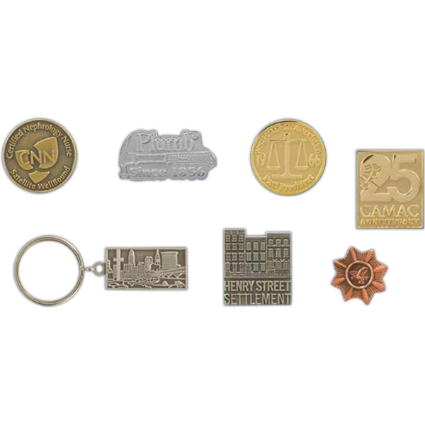 Die struck lapel pins... from ASI 55610 Gempire/Floral Promotions