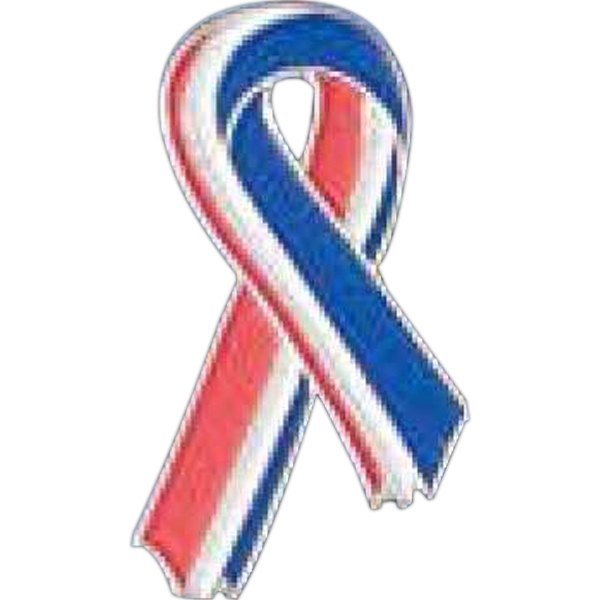 Red, White, and Blue Ribbon Pin.... from ASI 55610 Gempire/Floral Promotions