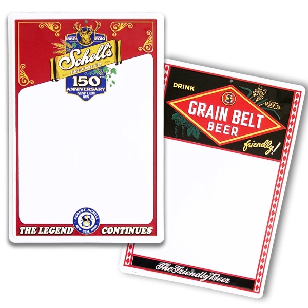 12" x 18" dry erase board with four holes for hanging.... from ASI 50120 Dixie Seal & Stamp Co Inc / Dixiline