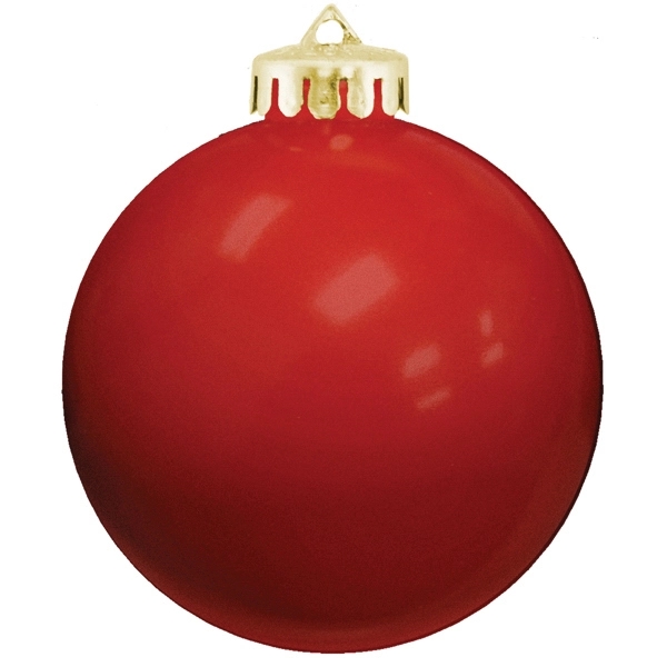 3 1/4" round shatterproof ornament with hanging cord and gift box;... from ASI 55675 Galaxy Balloons Inc / Galactic Fun Time Line