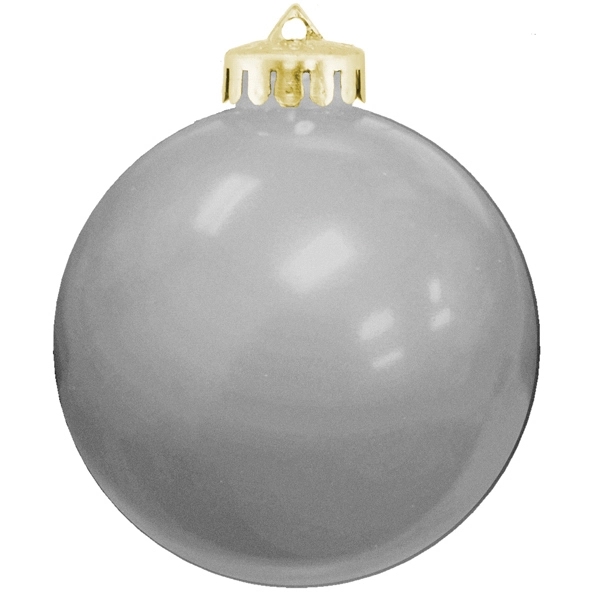3 1/4" round shatterproof ornament with hanging cord and gift box;... from ASI 55675 Galaxy Balloons Inc / Galactic Fun Time Line