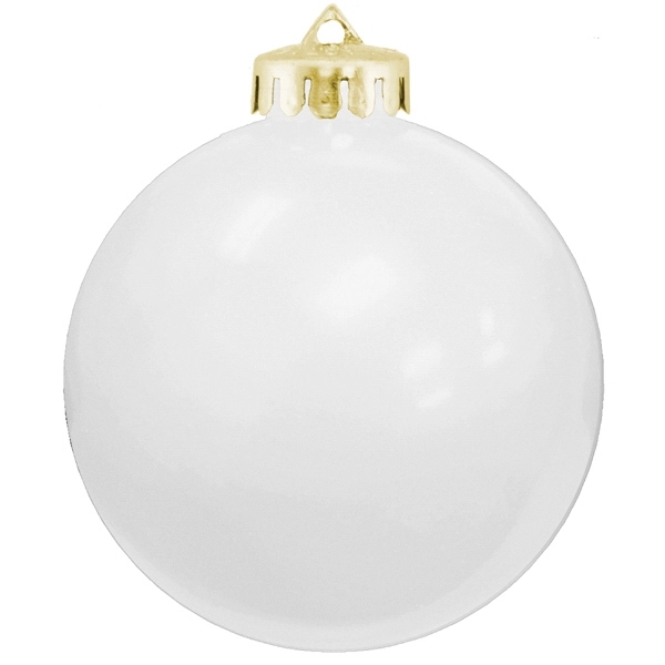 3 1/4" round shatterproof ornament with hanging cord and gift box;... from ASI 55675 Galaxy Balloons Inc / Galactic Fun Time Line