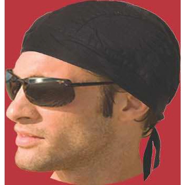 Headwrap-style bandanna made of 100% cotton.... from ASI 44020 Bandanna Promotions By CARO-LINE / Bandanna Promotions
