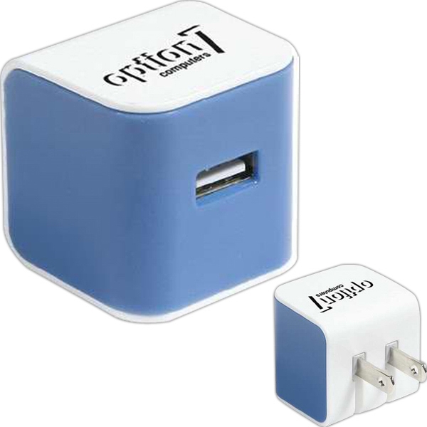 AC-To-USB - Compact USB adapter plugs into electric outlet for charging... from ASI 36730 Ariel Premium Supply Inc / Ariel