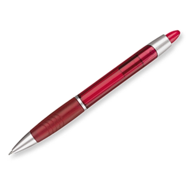 Medium point ballpoint pen with grip section.... from ASI 84833 Newell Custom Writing Instruments / Newell Brands