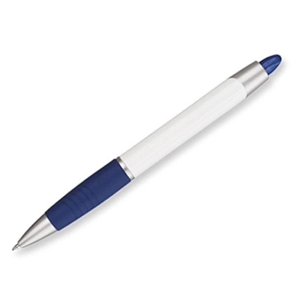 Medium point ballpoint pen with grip section.... from ASI 84833 Newell Custom Writing Instruments / Newell Brands