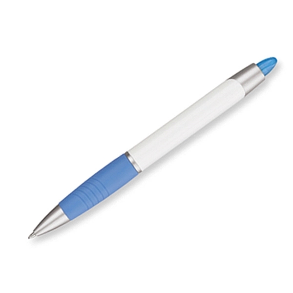 Medium point ballpoint pen with grip section.... from ASI 84833 Newell Custom Writing Instruments / Newell Brands
