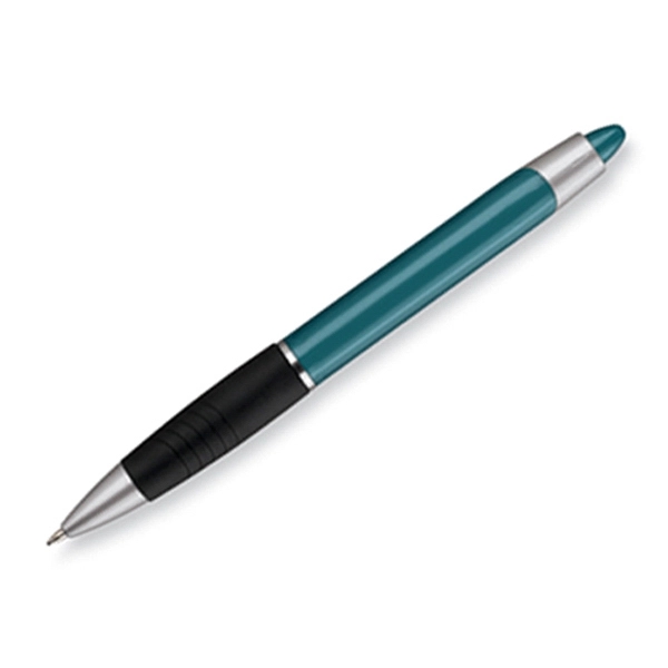 Medium point ballpoint pen with grip section.... from ASI 84833 Newell Custom Writing Instruments / Newell Brands