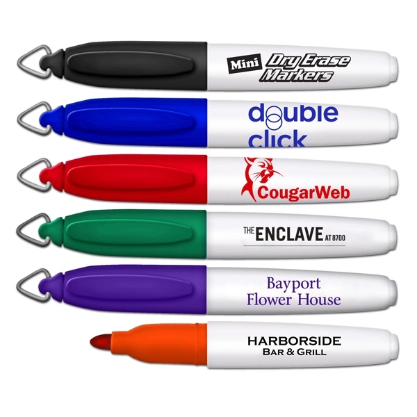 Mini dry erase marker with key ring clip.... from ASI 67675 Liqui-Mark Corp