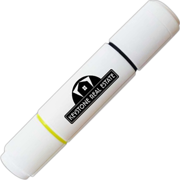 DriMark  - Mini highlighter pen combo. Highlighter on one side... from ASI 39250 ZZ OLD - Beacon Promotions Inc / Beacon Brand  Builders