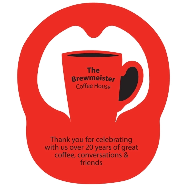 Foam coffee cup pop-up visor. One size fits most.... from ASI 54886 Foamworx / FoamWorx