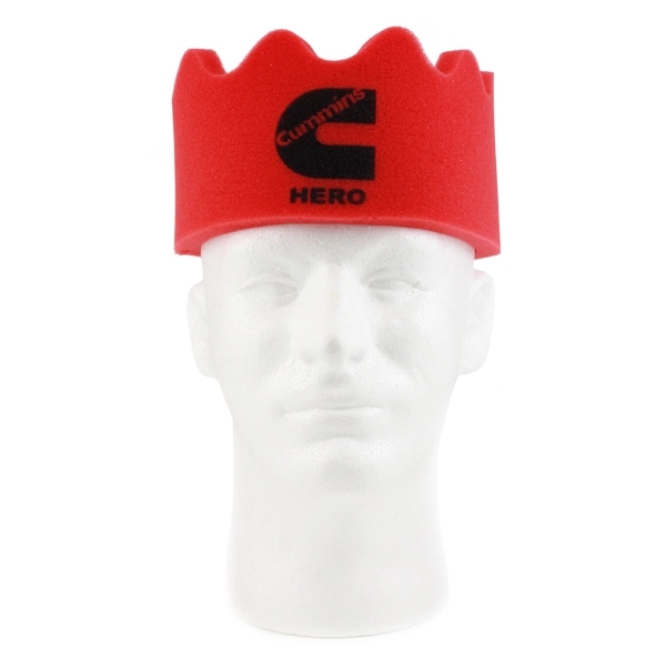 Foam crown hat. One size fits most.... from ASI 54886 Foamworx / FoamWorx